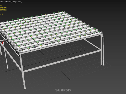 幼小的小植物 农作物 树木 幼苗 种子 NFT 管 3D 模型