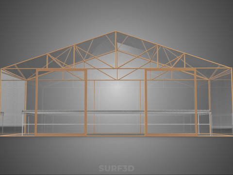 PIANTA IDROPONICA DA TAVOLO IN CRESCITA NFT DA GIARDINO SERRA TRASPARENTE Modello 3D
