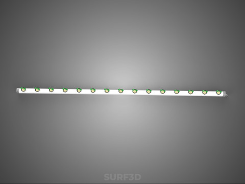 ТРУБЫ ПВХ КАНАЛЬНЫЕ СЕТКИ ГОРШКИ NFT ГИДРОПОНИЧЕСКИЙ РАСПАСАДНЫЙ ЗАВОД 3D Модель