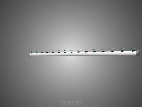 DIY ПЛАСТИКОВІ ТРУБКИ ТРУБКИ КАНАЛ СІТКА ГОРШОК ЧАШКИ РОСЛИНИ ГІДРОПОНІЧНИЙ НАБІР 3D Модель