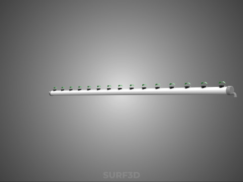 DIY ПЛАСТИКОВІ ТРУБКИ ТРУБКИ КАНАЛ СІТКА ГОРШОК ЧАШКИ РОСЛИНИ ГІДРОПОНІЧНИЙ НАБІР 3D Модель