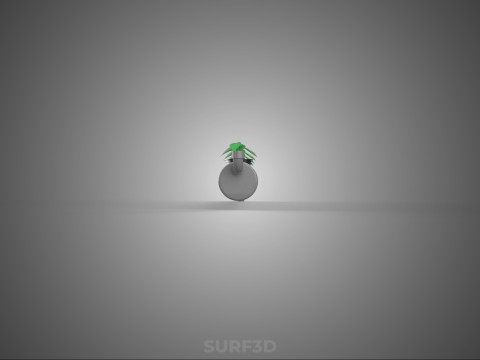 NFT HYDROPONIC PVC TUBE GROWING CHANNEL ROW MODULE NETPOT NETCUP 3D Model