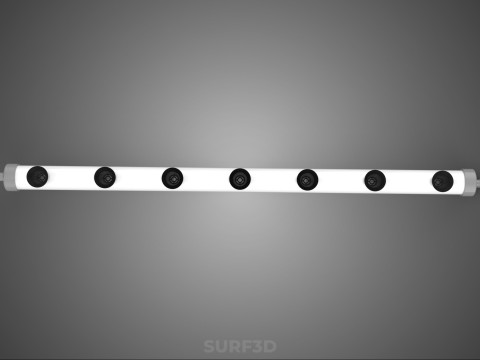 PIPA IRIGASI TUMBUH PVC PIPA TANAMAN AKAR NUTRIEN HIDROPONIK Model 3D