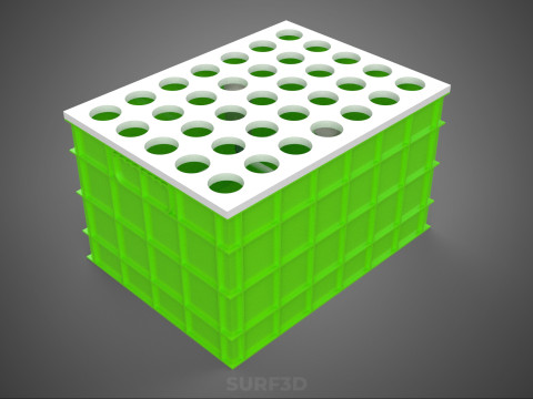 АЕРОПОНІЧНИЙ ВЕРТИКАЛЬНИЙ СІЛЬСЬКОГОСПОДАРСЬКИЙ МОДУЛЬ КАМЕРИ ДЛЯ ВИРОЩУВАННЯ РОСЛИН МОДУЛЬ ОТВОРИВ 3D Модель