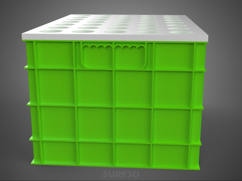 АЕРОПОНІЧНИЙ ВЕРТИКАЛЬНИЙ СІЛЬСЬКОГОСПОДАРСЬКИЙ МОДУЛЬ КАМЕРИ ДЛЯ ВИРОЩУВАННЯ РОСЛИН МОДУЛЬ ОТВОРИВ 3D Модель