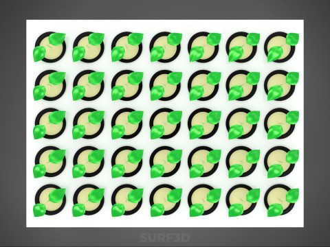 VERTICAL FARMING MODULE AEROPONIC HYDROPONIC PLANT TRAY GARDEN 3D Model