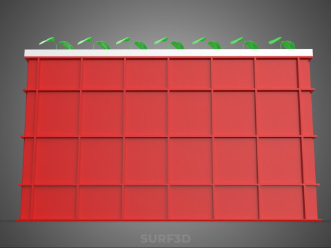 Semis aéroponiques hydroponiques, pousses d'arbre, plateau de plantation, tasse en filet Modèle 3D