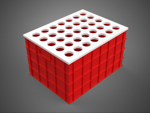 BEWÄSSERUNGSROHR SPRÜHEN LAYOUT AEROPONIC PFLANZENLOCHKULTIVIERUNG 3D Modell