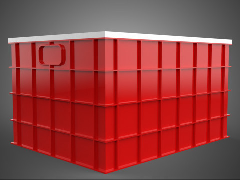 BEWÄSSERUNGSROHR SPRÜHEN LAYOUT AEROPONIC PFLANZENLOCHKULTIVIERUNG 3D Modell