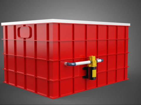 IRRIGATION PIPE SPRAYING LAYOUT AEROPONIC PLANT HOLE CULTIVATION 3D Model