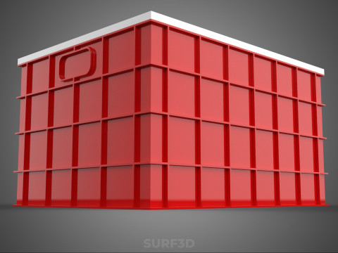 BEWÄSSERUNGSROHR SPRÜHEN LAYOUT AEROPONIC PFLANZENLOCHKULTIVIERUNG 3D Modell