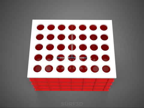 BEWÄSSERUNGSROHR SPRÜHEN LAYOUT AEROPONIC PFLANZENLOCHKULTIVIERUNG 3D Modell