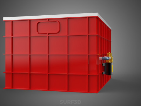 BEWÄSSERUNGSROHR SPRÜHEN LAYOUT AEROPONIC PFLANZENLOCHKULTIVIERUNG 3D Modell