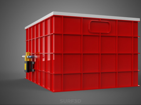 BEWÄSSERUNGSROHR SPRÜHEN LAYOUT AEROPONIC PFLANZENLOCHKULTIVIERUNG 3D Modell