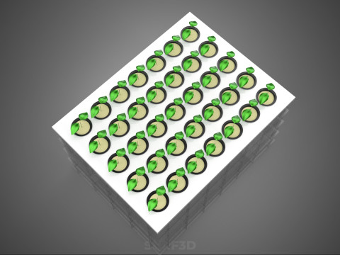 BANDEJA DE CULTIVO DE BOMBA DE AGUA DE COPA DE RED DE CULTIVO DE PLANTAS AEROPÓNICAS TRANSPARENTES Modelo 3D