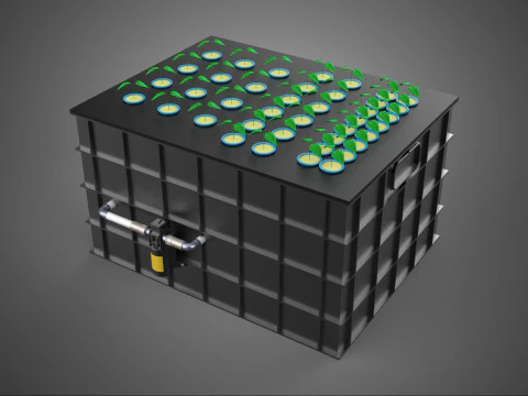 AEROPONIC HYDROPONIC CLONING CLONE CLONER PLANT MACHINE SYSTEM 3D Model