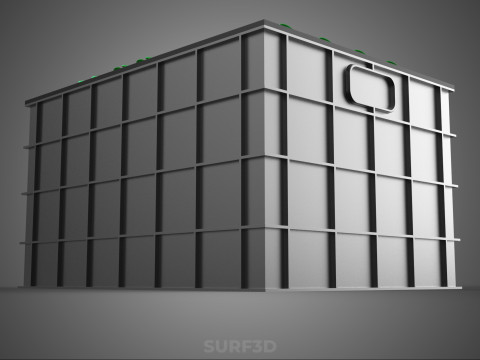 SISTEMA DE MÁQUINA DE PLANTA DE CLONAGEM HIDROPÔNICA AEROPÔNICA Modelo 3D