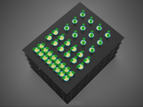 SISTEMA DE MÁQUINA DE PLANTA DE CLONAGEM HIDROPÔNICA AEROPÔNICA Modelo 3D
