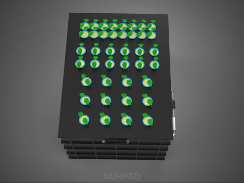 AEROPONIC HYDROPONIC CLONING CLONE CLONER PLANT MACHINE SYSTEM 3D Model