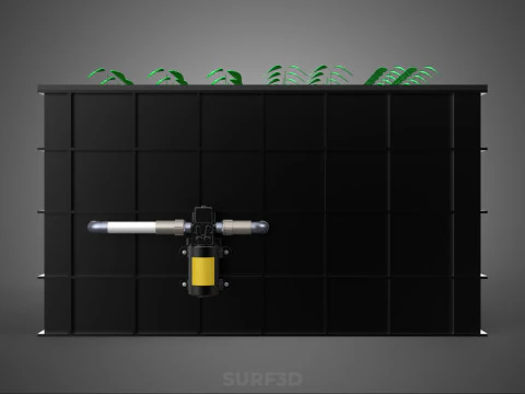 AEROPONIC HYDROPONIC CLONING CLONE CLONER PLANT MACHINE SYSTEM 3D Model