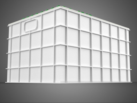 AEROPONIC HYDROPONIC STEINWOLLE-PFLANZKASTEN-POD-KULTURSYSTEM UP 3D Modell