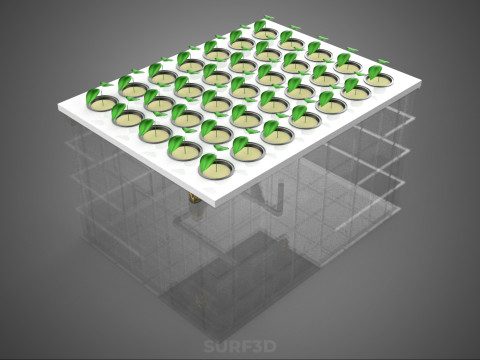 KIT DE NÉVOA DO BICO DE NÉVOA DE CONFIGURAÇÃO DE PROPAGAÇÃO AEROPÔNICA DE ALTA PRESSÃO Modelo 3D