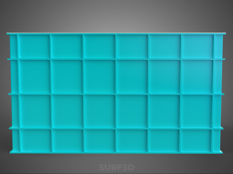 CHAMBRE ISOLÉE DE CONTENEUR DE STOCKAGE DE CAISSE DE GLAÇIÈRE EN PLASTIQUE Modèle 3D