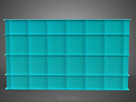 ИЗОЛИРОВАННАЯ ПЛАСТИКОВАЯ КОРОБКА ДЛЯ ЛЕДЯНОГО ХРАНЕНИЯ ЯЩИК КОНТЕЙНЕРНАЯ КАМЕРА ДЛЯ ХРАНЕНИЯ 3D Модель