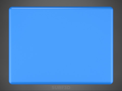 CAIXA DE ARMAZENAMENTO DE CAIXA FRIA DE PLÁSTICO AZUL CAIXA DE GELADO DE GELADO Modelo 3D