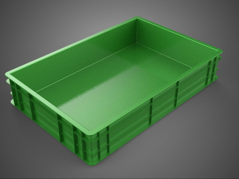 ЗЕЛЕНИЙ ПЛАСТИКОВИЙ ЯЩИК ДЛЯ ЗБЕРІГАННЯ ІНСТРУМЕНТІВ МАЙСТЕРНЯ ІНСТРУМЕНТИ ГАРАЖ ЗАПЧАСТИНА 3D Модель