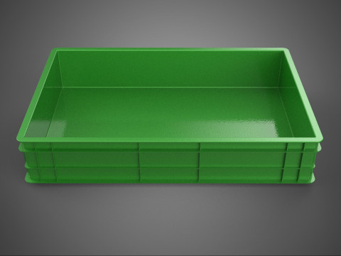 ЗЕЛЕНИЙ ПЛАСТИКОВИЙ ЯЩИК ДЛЯ ЗБЕРІГАННЯ ІНСТРУМЕНТІВ МАЙСТЕРНЯ ІНСТРУМЕНТИ ГАРАЖ ЗАПЧАСТИНА 3D Модель