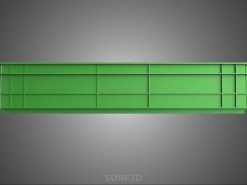 ЗЕЛЕНИЙ ПЛАСТИКОВИЙ ЯЩИК ДЛЯ ЗБЕРІГАННЯ ІНСТРУМЕНТІВ МАЙСТЕРНЯ ІНСТРУМЕНТИ ГАРАЖ ЗАПЧАСТИНА 3D Модель