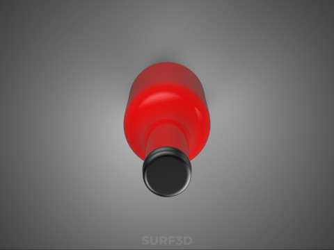 CZERWONA PRZYPRAWA BUTELKA SOS PRZYPRAWA KETCHUP CHILI W PŁYNIE Model 3D