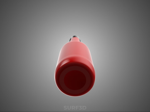 CZERWONA PRZYPRAWA BUTELKA SOS PRZYPRAWA KETCHUP CHILI W PŁYNIE Model 3D