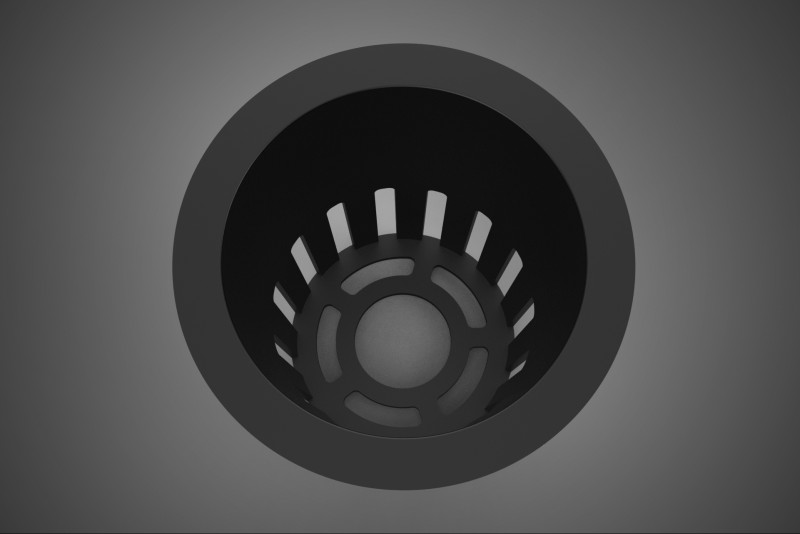 MACETA DE RED RANURADA ESTÁNDAR TAZA CUBO DE CRECIMIENTO MEDIANO PLANTA HIDROPÓNICA Modelo 3D .c4d .max .obj .3ds .fbx .stl .blend