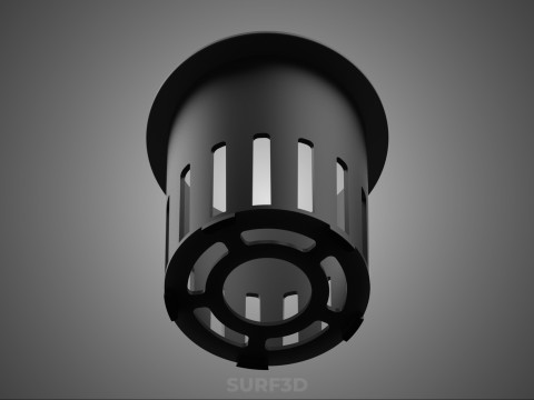 СТАНДАРТНА СІТКА ГОРЩИК ЧАШКА СЕРЕДНЬОГО РОСТУ ГІДРОПОНІКА 3D Модель