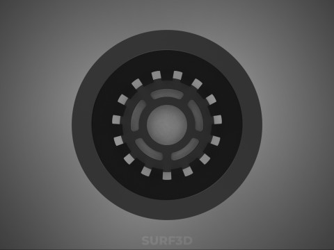 СТАНДАРТНА СІТКА ГОРЩИК ЧАШКА СЕРЕДНЬОГО РОСТУ ГІДРОПОНІКА 3D Модель