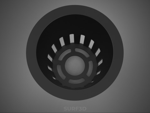 СТАНДАРТНА СІТКА ГОРЩИК ЧАШКА СЕРЕДНЬОГО РОСТУ ГІДРОПОНІКА 3D Модель