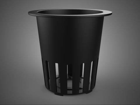 СТАНДАРТНА СІТКА ГОРЩИК ЧАШКА СЕРЕДНЬОГО РОСТУ ГІДРОПОНІКА 3D Модель