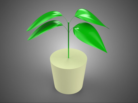 POLYURETHANE FOAM SPONGE ROCKWOOL HORTICULTURAL PU PLANT MEDIA 3D Model