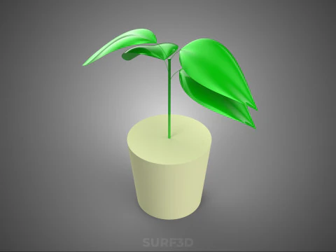 POLYURETHANE FOAM SPONGE ROCKWOOL HORTICULTURAL PU PLANT MEDIA 3D Model