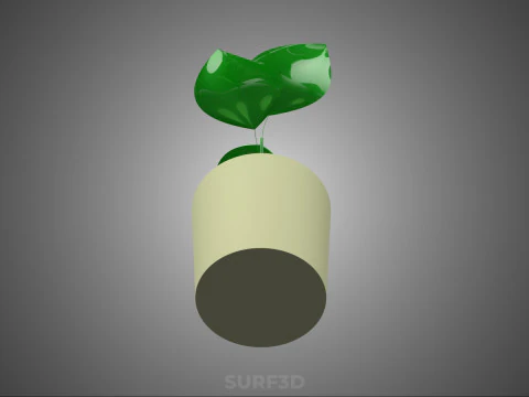 POLYURETHANE FOAM SPONGE ROCKWOOL HORTICULTURAL PU PLANT MEDIA 3D Model