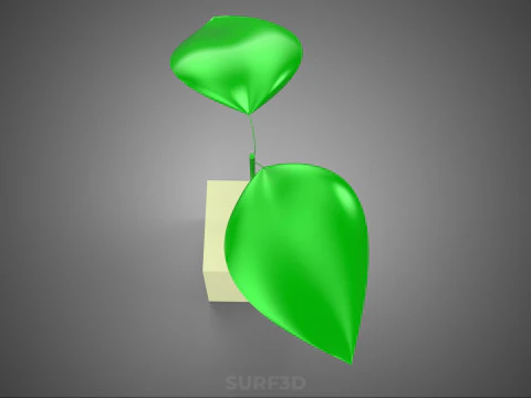 HORTICULTURAL POLYURETHANE MEDIA FOAM SPONGE ROCKWOOL PU PLANT 3D Model