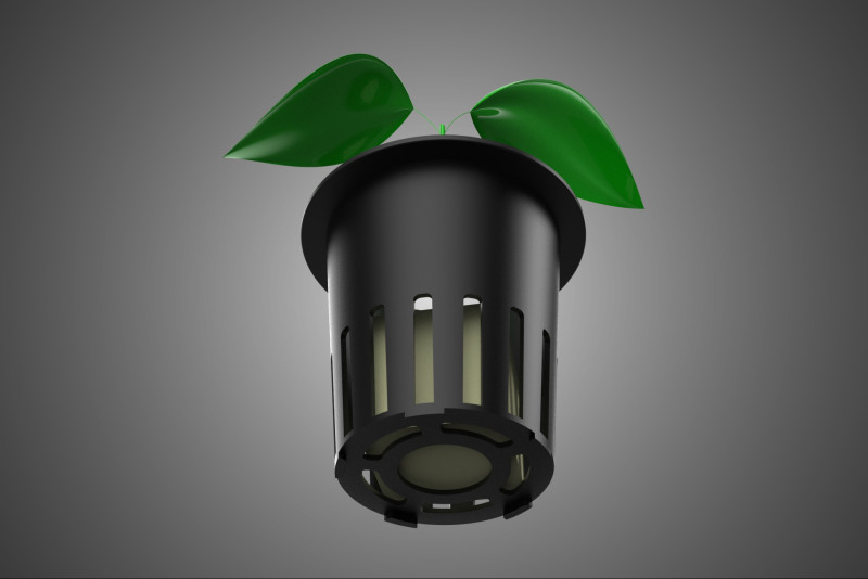 ROCKWOOL 폼 스폰지 PU 식물 수경 네트 냄비 컵 메쉬 미디엄 3D 모델 .c4d .max .obj .3ds .fbx .stl .blend