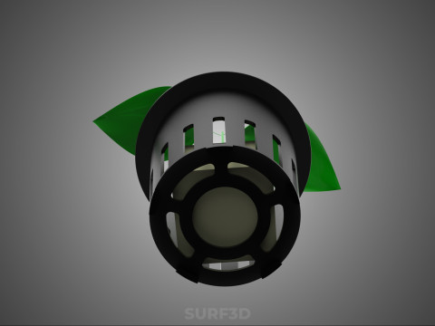 BLOCO DE CUBO CÚBICO ESPONJA MÉDIA PLANTA HIDROPÔNICA CULTURA REDE POTE COPO Modelo 3D