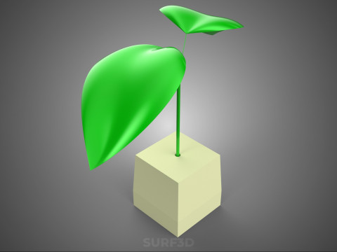 STANDARD-GELBER SCHAUMSCHAUM-SCHWAMM-BLOCK-STEINWOLLE-STEINWOLLE-STARTERTOPF 3D Modell