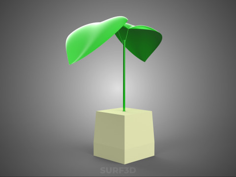 STANDARD-GELBER SCHAUMSCHAUM-SCHWAMM-BLOCK-STEINWOLLE-STEINWOLLE-STARTERTOPF 3D Modell