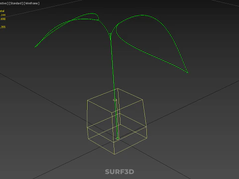 СТАНДАРТНЫЙ ЖЕЛТЫЙ ПЕНОПОРОННЫЙ БЛОК МИНИАЛЬНАЯ ВАТА КАМЕННАЯ ВАТА СТАРТОВЫЙ ГОРШОК 3D Модель