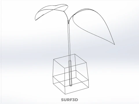 СТАНДАРТНЫЙ ЖЕЛТЫЙ ПЕНОПОРОННЫЙ БЛОК МИНИАЛЬНАЯ ВАТА КАМЕННАЯ ВАТА СТАРТОВЫЙ ГОРШОК 3D Модель