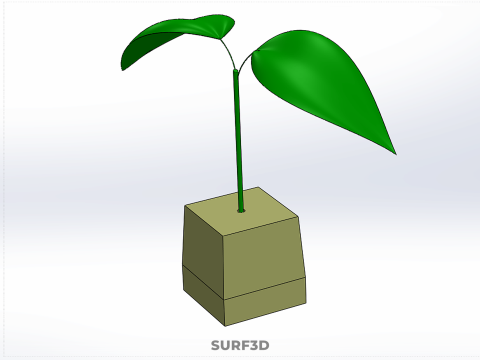 STANDARD-GELBER SCHAUMSCHAUM-SCHWAMM-BLOCK-STEINWOLLE-STEINWOLLE-STARTERTOPF 3D Modell